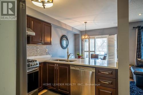 84 Tianalee Crescent, Brampton, ON - Indoor Photo Showing Kitchen With Double Sink