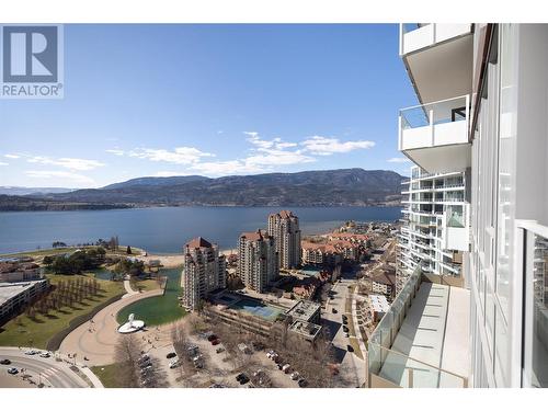 1191 Sunset Drive Unit# 2703, Kelowna, BC - Outdoor With Body Of Water With View