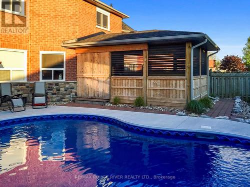 12 Kenny Crt, Whitby, ON - Outdoor With In Ground Pool