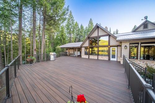 9394 Moyie Shores Estates Road, Moyie, BC - Outdoor With Deck Patio Veranda With Exterior
