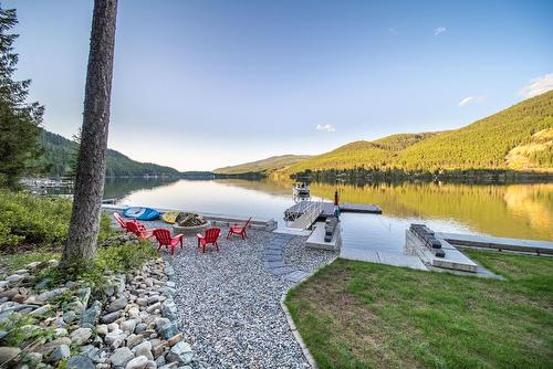9394 Moyie Shores Estates Road, Moyie, BC - Outdoor With Body Of Water With Deck Patio Veranda With View