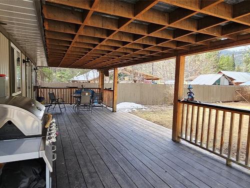5835 3Rd Street, Beaverdell, BC - Outdoor With Deck Patio Veranda With Exterior