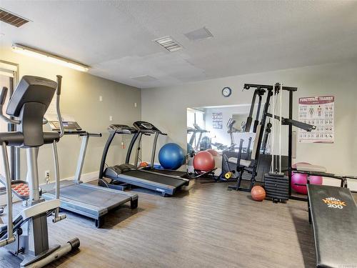 1006-1630 Quadra St, Victoria, BC - Indoor Photo Showing Gym Room