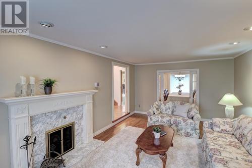 14 Tracey Place, St. John'S, NL - Indoor Photo Showing Living Room With Fireplace