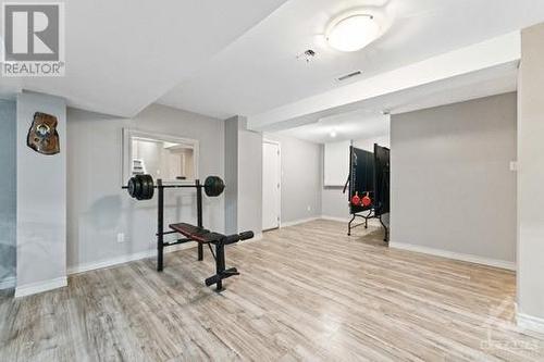 160 Sai Crescent, Ottawa, ON - Indoor Photo Showing Gym Room