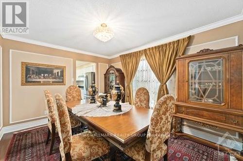 160 Sai Crescent, Ottawa, ON - Indoor Photo Showing Dining Room