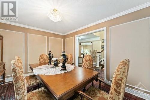 160 Sai Crescent, Ottawa, ON - Indoor Photo Showing Dining Room