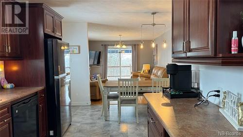 71 Court Street, Grand Falls, NB - Indoor Photo Showing Kitchen With Double Sink