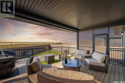 38 Broda Terrace, Moose Jaw, SK - Outdoor With Deck Patio Veranda With Exterior