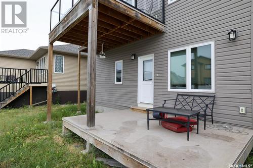 5334 Mckenna Crescent, Regina, SK - Outdoor With Deck Patio Veranda With Exterior