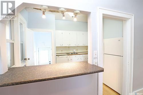 2026 Atkinson Street, Regina, SK - Indoor Photo Showing Kitchen With Double Sink