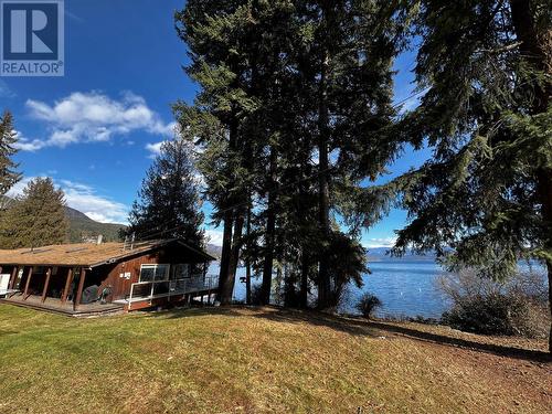 2876 Squilax-Anglemont Road, Lee Creek, BC - Outdoor With Body Of Water With Exterior