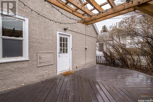 111 22Nd Street E, Prince Albert, SK - Outdoor With Deck Patio Veranda With Exterior