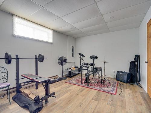 Chambre Ã Â coucher - 56 Rue Du Domaine-De-La-Marquise, Saint-Sauveur, QC - Indoor Photo Showing Gym Room