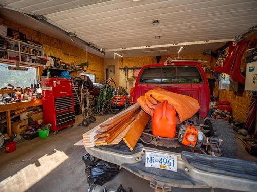 9653 Tranquille Criss Creek Rd, Kamloops, BC - Indoor Photo Showing Garage