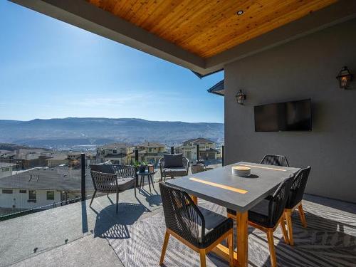 3640 Sillaro Drive, Kamloops, BC - Outdoor With Deck Patio Veranda With View With Exterior