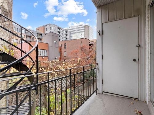 Balcony - 1066  - 1074 Rue Wolfe, Montréal (Ville-Marie), QC - Outdoor With Exterior