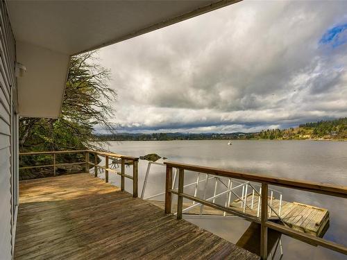 960 Arundel Dr, Saanich, BC - Outdoor With Body Of Water With Balcony With View