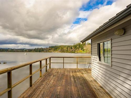 960 Arundel Dr, Saanich, BC - Outdoor With Body Of Water With Balcony