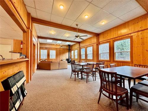 1165 Salmon River Main, Sayward, BC - Indoor Photo Showing Dining Room