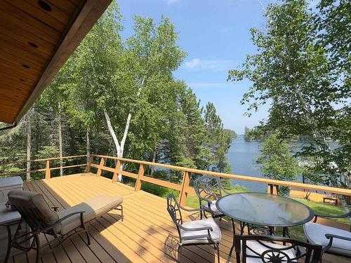 Lot 2 Little Echo Bay, Kenora, ON - Outdoor With Body Of Water With Deck Patio Veranda With Exterior