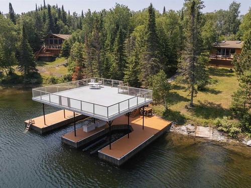 Lot 2 Little Echo Bay, Kenora, ON - Outdoor With Body Of Water With Deck Patio Veranda