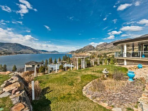 439 Panorama Crescent, Okanagan Falls, BC - Outdoor With Body Of Water With Deck Patio Veranda With View