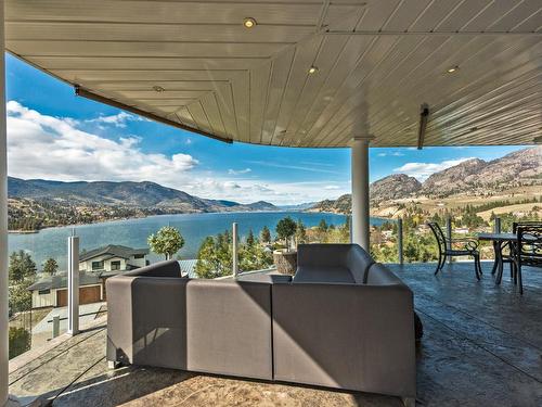 439 Panorama Crescent, Okanagan Falls, BC - Outdoor With Body Of Water With Deck Patio Veranda With View With Exterior