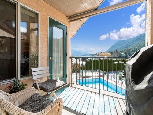 303-1002 Riverside Avenue, Sicamous, BC - Outdoor With In Ground Pool With Deck Patio Veranda With Exterior
