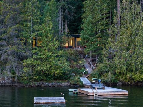 1687 West Shawnigan Lake Rd, Shawnigan Lake, BC - Outdoor With Body Of Water