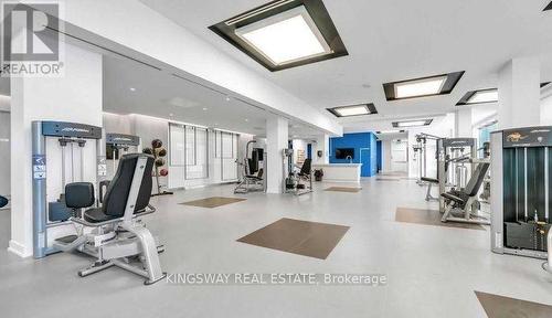 Ph12 - 195 Redpath Avenue, Toronto, ON - Indoor Photo Showing Gym Room