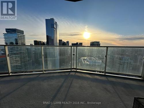 #4203 -180 University Ave, Toronto, ON - Outdoor With Balcony With View