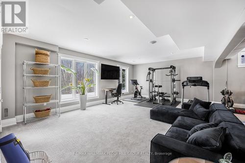 16 Bridle Tr, Springwater, ON - Indoor Photo Showing Gym Room