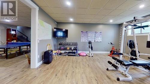 14154 Smith Road, Fort St. John, BC - Indoor Photo Showing Gym Room