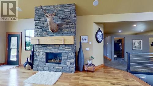14154 Smith Road, Fort St. John, BC - Indoor With Fireplace