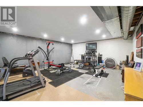 627 Grandview Bench Road Se, Salmon Arm, BC - Indoor Photo Showing Gym Room