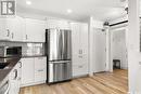 103 2160 Cornwall Street, Regina, SK  - Indoor Photo Showing Kitchen With Stainless Steel Kitchen With Upgraded Kitchen 