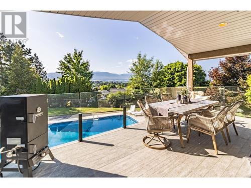 1671 Lindsay Drive, Kelowna, BC - Outdoor With In Ground Pool With Deck Patio Veranda