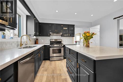352 Maccrae Drive, Haldimand, ON - Indoor Photo Showing Kitchen With Double Sink