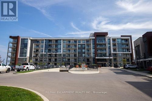 608 - 101 Shoreview Place, Hamilton, ON - Outdoor With Balcony With Facade