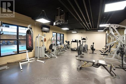 504 - 150 Charlton Avenue E, Hamilton, ON - Indoor Photo Showing Gym Room