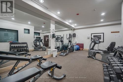 #310 -80 Port St E, Mississauga, ON - Indoor Photo Showing Gym Room
