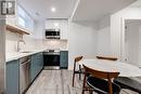 #Bsmt -158 Watson Ave, Toronto, ON  - Indoor Photo Showing Kitchen With Upgraded Kitchen 