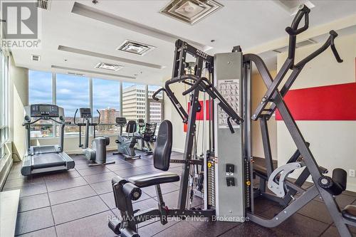 1004 - 3391 Bloor Street W, Toronto (Islington-City Centre West), ON - Indoor Photo Showing Gym Room