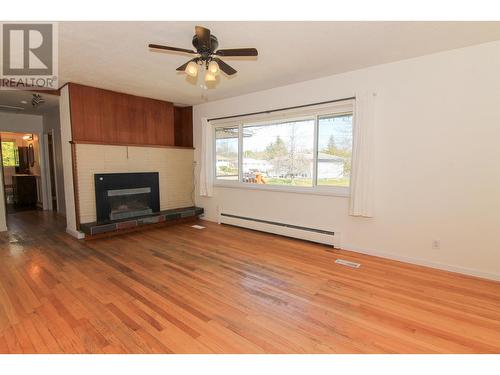 45 White Street, Kitimat, BC - Indoor Photo Showing Living Room With Fireplace