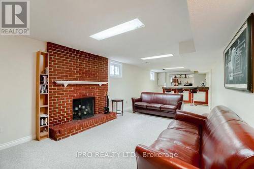 1236 Fleet St, Mississauga, ON - Indoor With Fireplace
