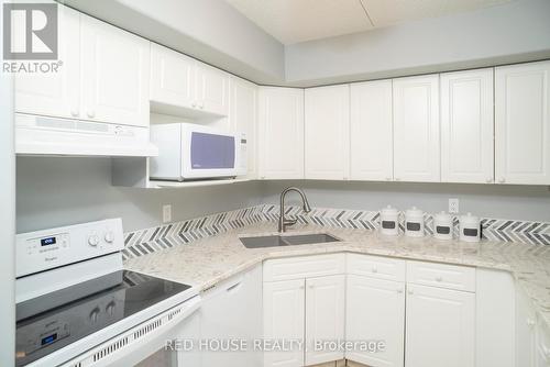 1 - 1518 Victoria Avenue E, Thunder Bay, ON - Indoor Photo Showing Kitchen With Double Sink