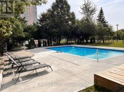 #610 -2901 Kipling Ave, Toronto, ON - Outdoor With In Ground Pool With Backyard
