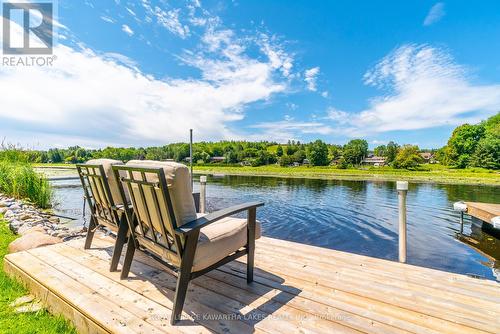 28 Cadillac Boulevard, Kawartha Lakes, ON - Outdoor With Body Of Water With Deck Patio Veranda With View