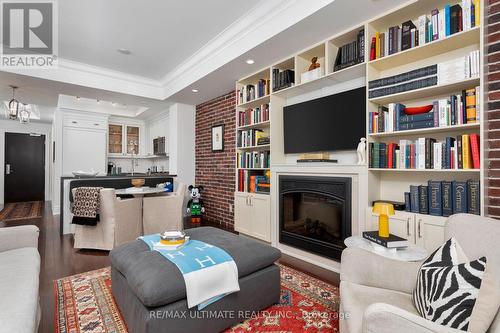 #413 -1717 Avenue Rd, Toronto, ON - Indoor With Fireplace